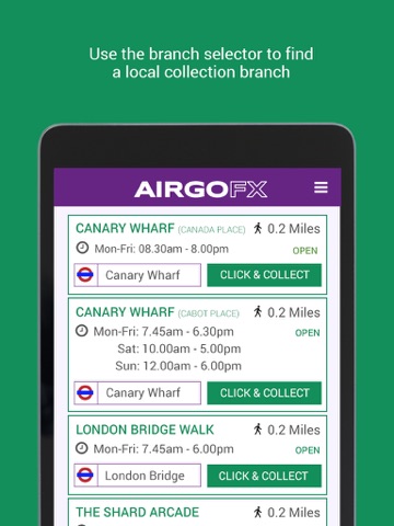 AIRGOFX - Travel Money Online screenshot 2