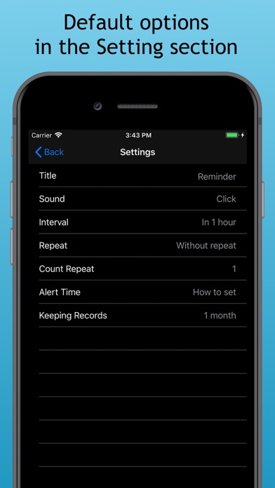 VoiceRem - voice reminders Screenshot