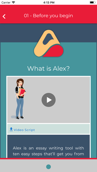 How to cancel & delete Alex from iphone & ipad 2