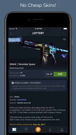 Game screenshot CSLottery - CSGO Skins & Keys mod apk