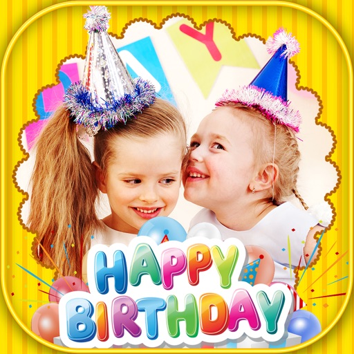 Happy Birthday Photo Editor iOS App