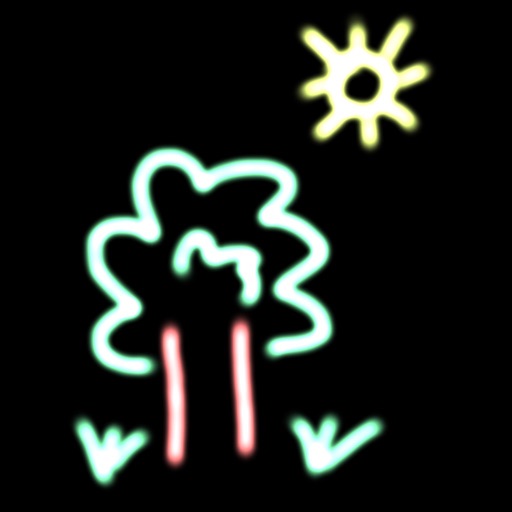 Glow Drawings Icon