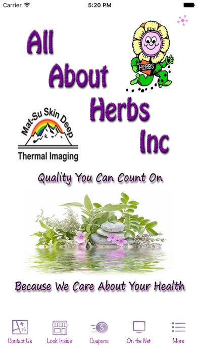 All About Herbs app screenshot