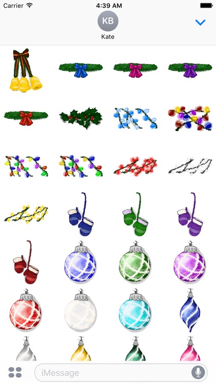 Message Toppers - Winter Pack