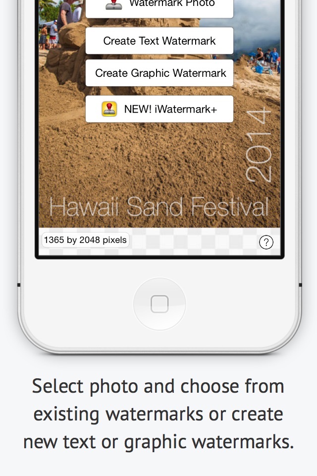 iWatermark Lite Watermark Pics screenshot 4