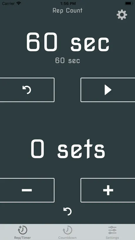 Rep Counter with rest timer