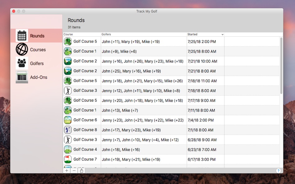 Track My Golf - 3.2 - (macOS)