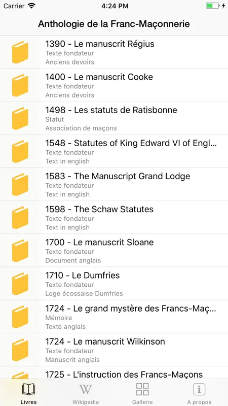 Franc-Maçonnerie (Anthologie) screenshot 3 of 5