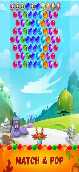 Game screenshot New Bubble Crush Bird apk