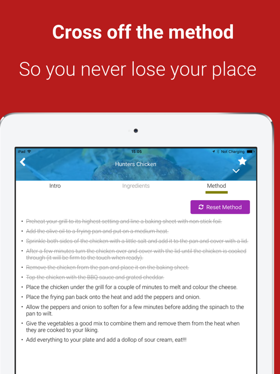Fasting Recipes iPad screenshot 4 - Food & Drink app
