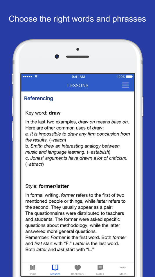 #5. Mastering Academic Writing (iOS) 由: Thuy Duong