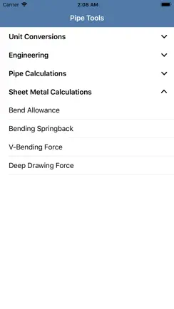 Pipe Fitter Tools iPhone image 4