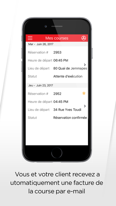 Chauffeur App - The driver app screenshot 4