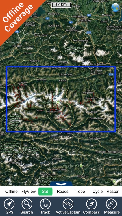Hohe Tauern National Park - GPS Map Navigator screenshot-4