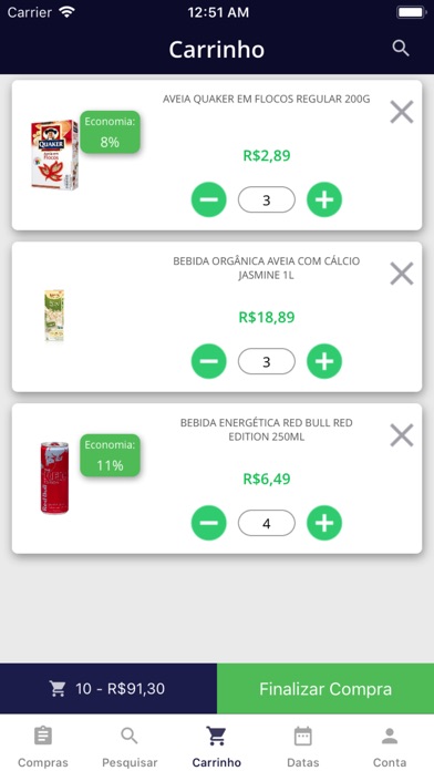 Shopper Supermercado Online screenshot 2