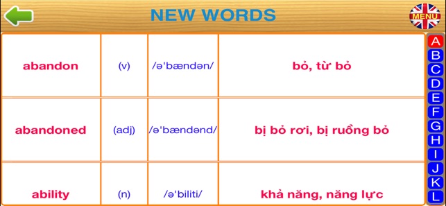 Học Tiếng Anh 123(圖5)-速報App