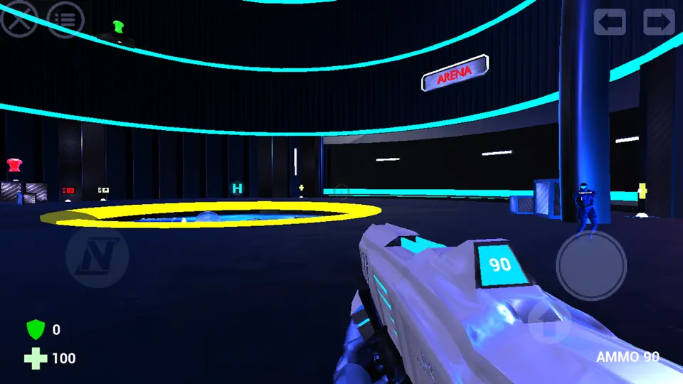 Скриншот Neptune: Arena FPS на iPhone 3