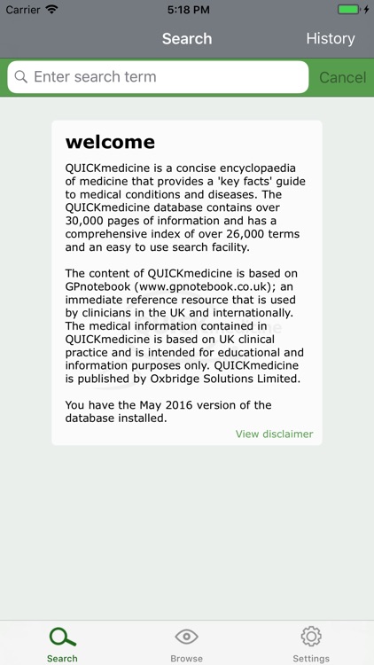 QUICKmedicine