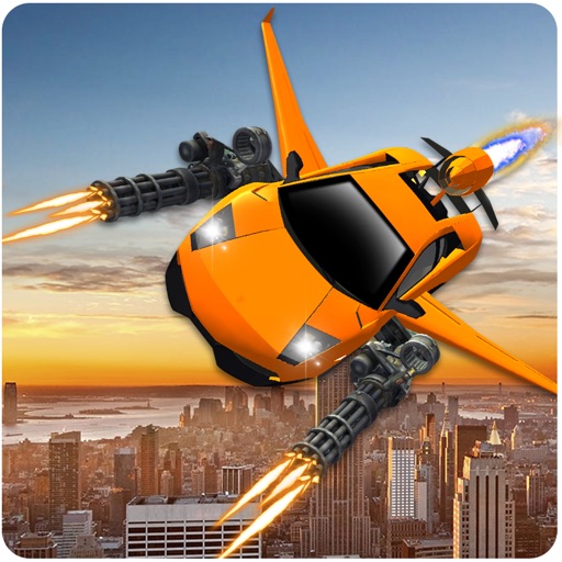 Flying Car Shooting Battle icon