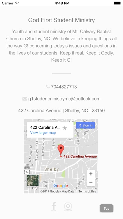 God First Student Ministry