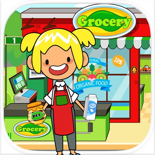 My Pretend Grocery Store - Learning Games iOS App