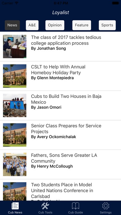 The Loyola Hub screenshot 3