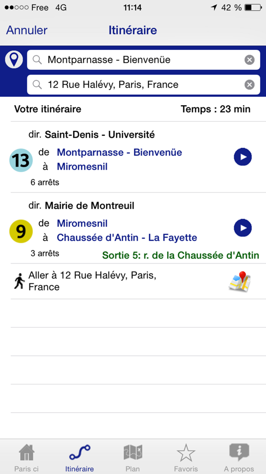 Paris ci la Sortie du Métro - 4.3.4.0 - (iOS)