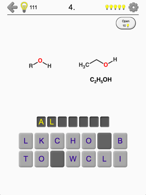 Screenshot #1 for Functional Groups in Chemistry