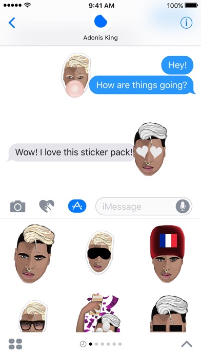 KingMoji Provocative Stickers screenshot 2