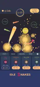 Idle Snakes-Control Balls screenshot #5 for iPhone