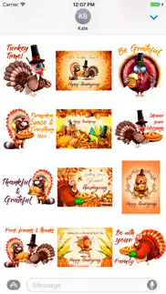 it's turkey time! thanksgiving iphone screenshot 3