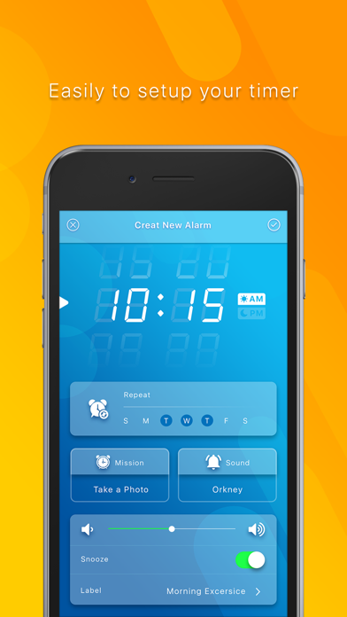 Screenshot #2 pour Alarm clock - Smart challenges