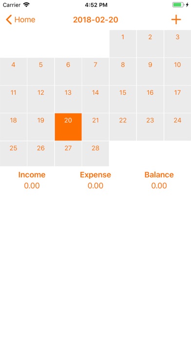 Accounting-Income and expense screenshot 4