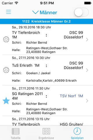TSV Norf Handball screenshot 2