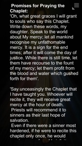 Divine Mercy OnePray screenshot #3 for iPhone