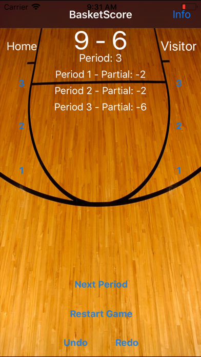 Screenshot #1 pour BasketScore