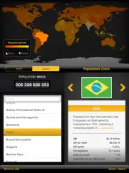 population clock hd ipad capturas de pantalla 2