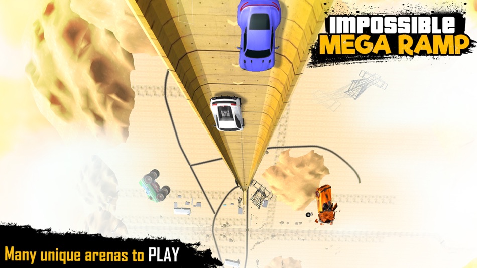 #4. Impossible MegaRamp 3D (iOS) 由: BigCode Games Pvt Ltd