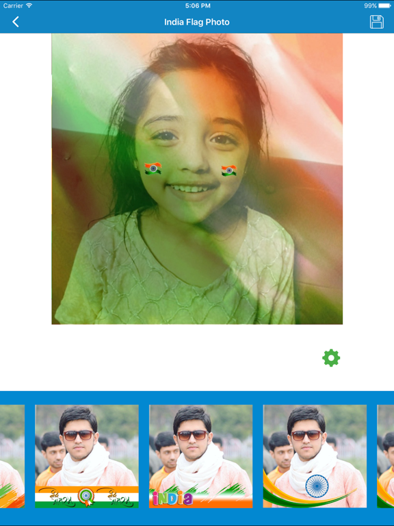 15th August India DP Selfie Maker & Photo Frame iPad screenshot 4 - Reference app