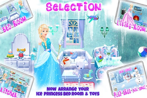 Ice Princess Room Makeover screenshot 2