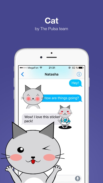 Cat - Cute stickers