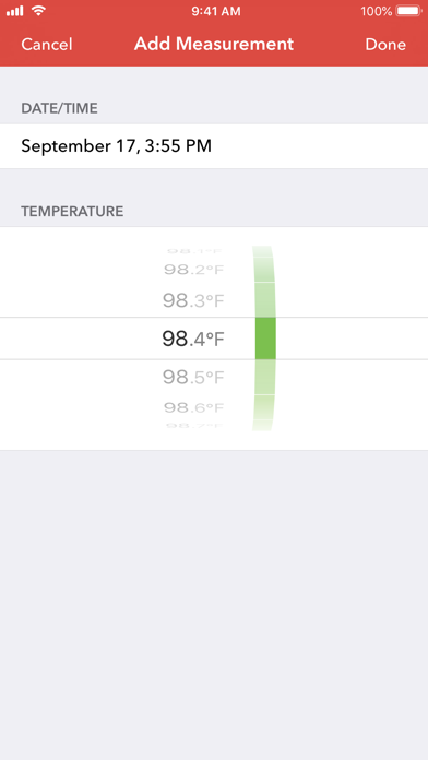 Feevy – Fever Tracker Screenshot