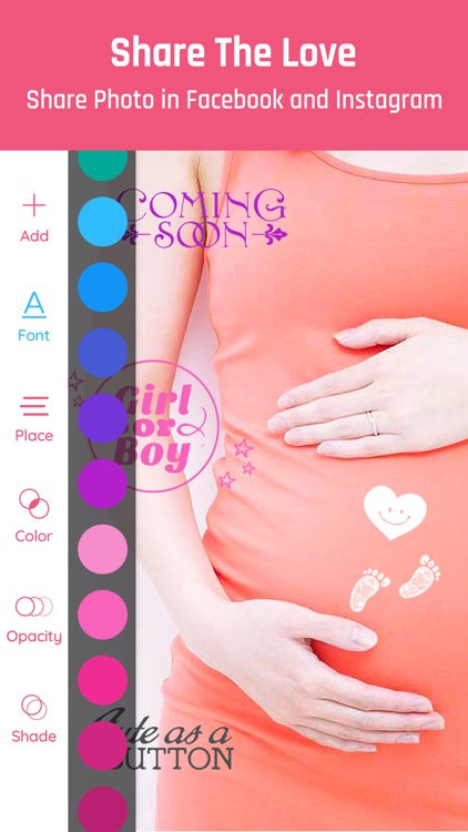 Baby Photo App- Pregnancy Photo & Milestones Story screenshot-4