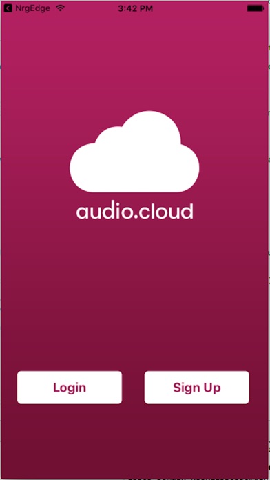 audio.cloud screenshot 2