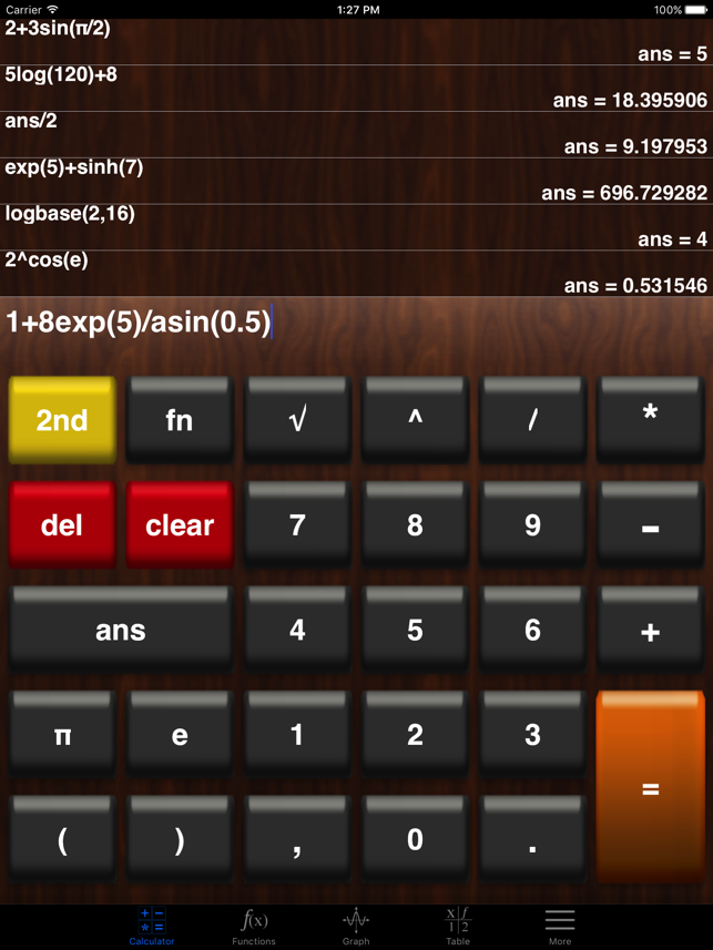 ‎My Graphing Calculator Lite Screenshot