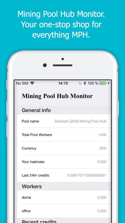 Mining Pool Hub Monitor