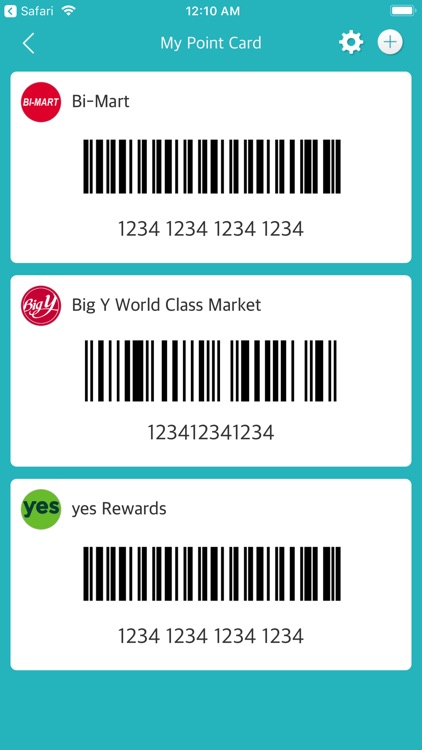 Membership widget
