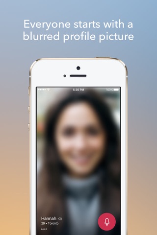 Unveil - Voice Dating App screenshot 2