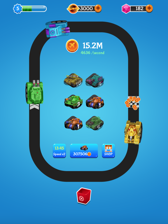 Screenshot #4 pour Merge Tank