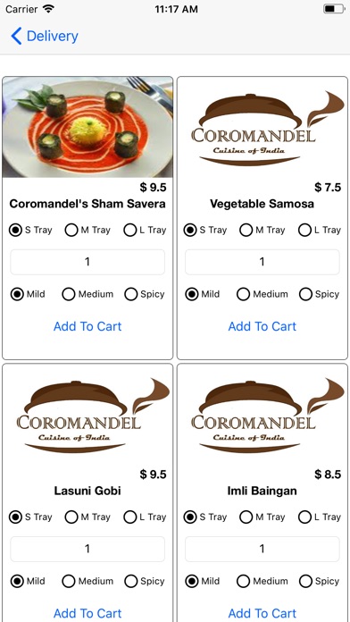 Coromandel Cuisine(Southport) screenshot 4